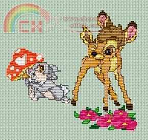 Bambi & Rabbit.JPG