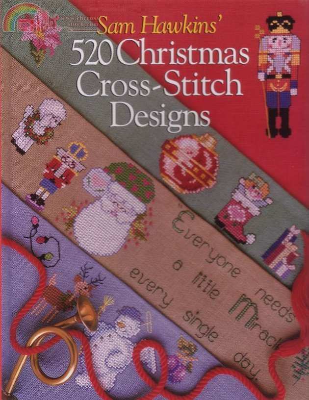 SAM HAWKINS 520 Xmas cross stitch designs fc.jpg