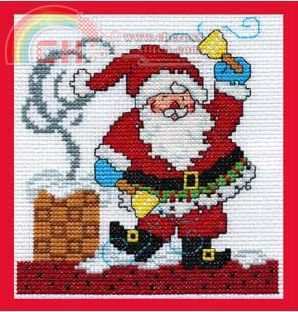 Santa With Bells
