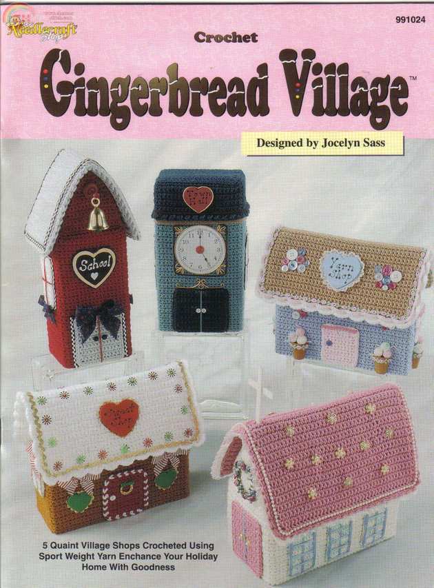 Crochet Gingerbread Village fc.jpg