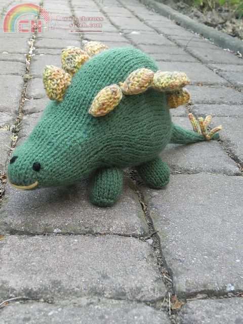 Knitted Stegosaurus Pattern.JPG