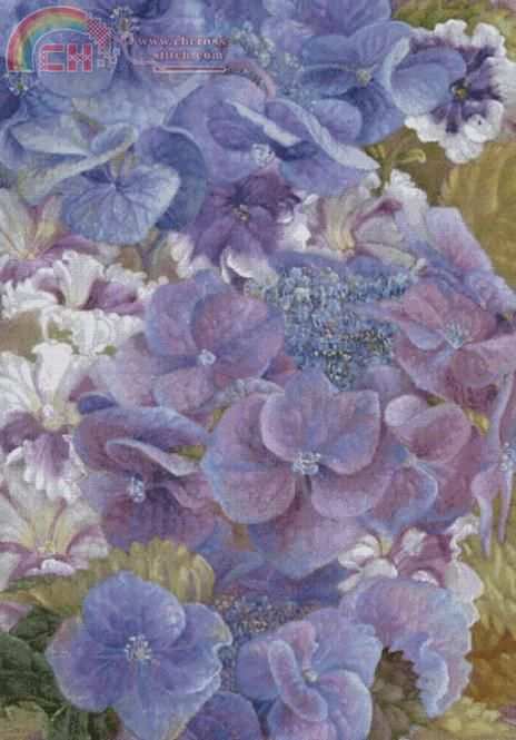 ILCS-jb003-Purple Song，Hydrangeas and Petunias.JPG