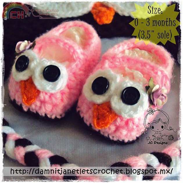 owl booties