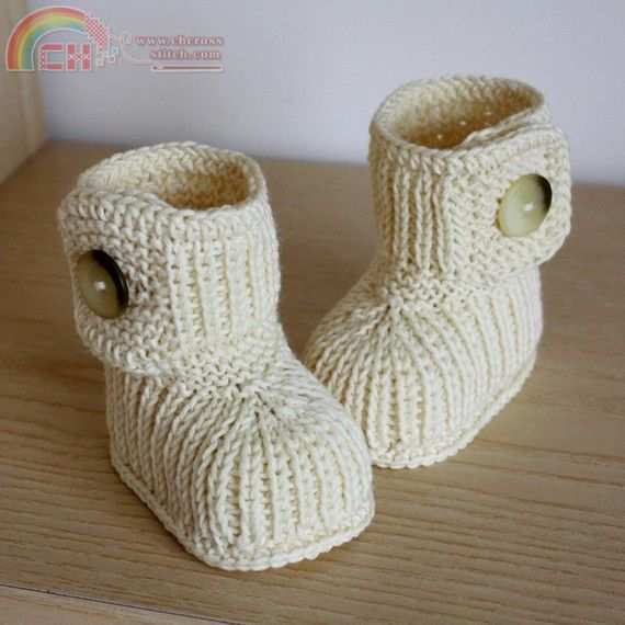 Knitting Baby bootie 5 pattern