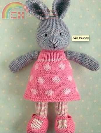 Little Cotton Rabbit Girl Bunny