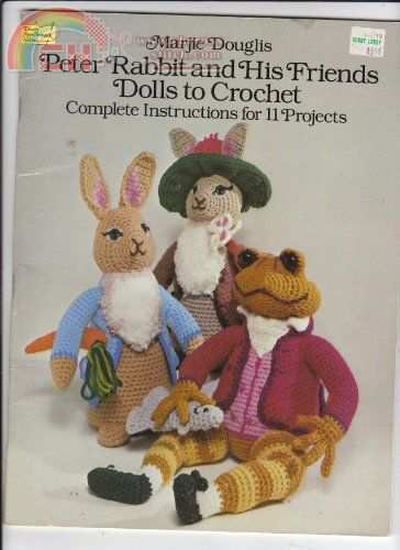 beatrix potter - crochet pattern Peter rabbit and his friends