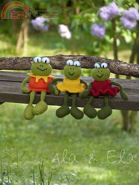 Twins - Miss Frog - english pattern