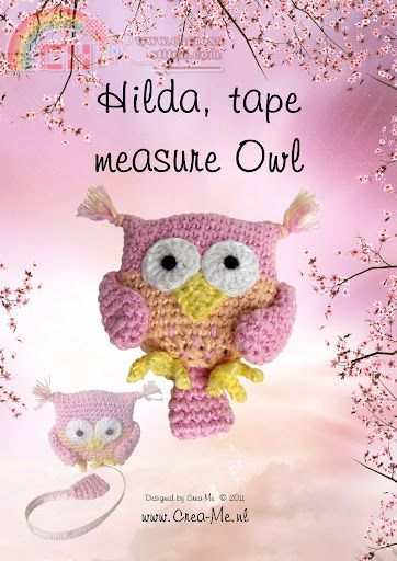 Creame - Hilda tape measure owl