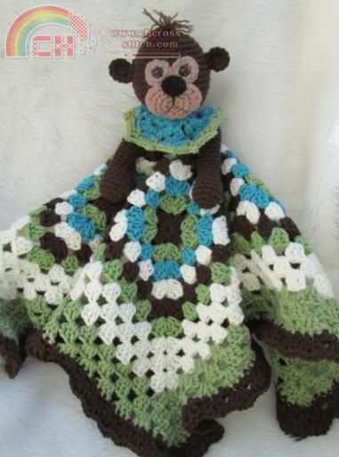 monkey blankie