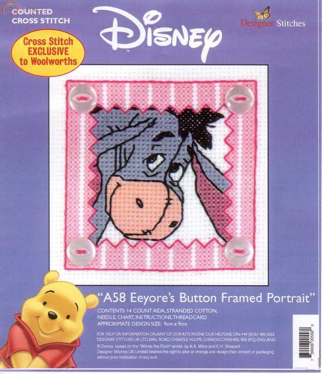 A58 - Eeyore\'s Button Framed Portrait.JPG