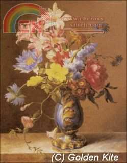 golden kite  655 Flowers In A Blue Vase.jpg
