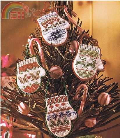 Mitten Ornaments