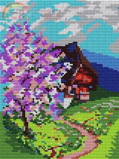 134 Pejzaż wiosenny.JPG