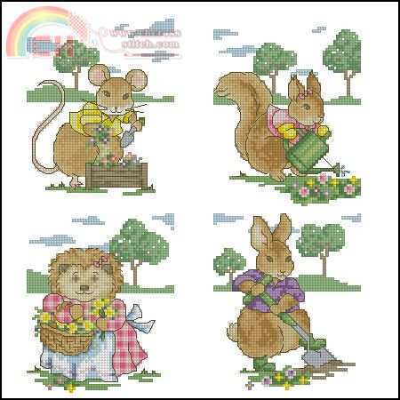 Cross Stitch Collection 209 - Gardening Friends.jpg