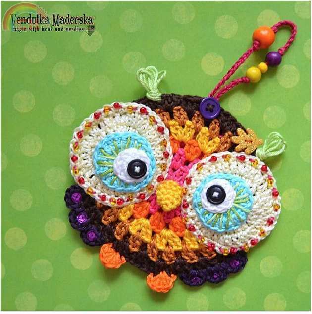 Owl autumn ornament-VENDULKA.JPG