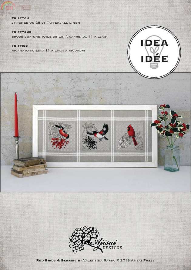 Ajisai Designs Red Birds&Berries 1.jpg