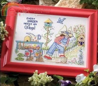 Garden Guardian by Roberta Rankin Garden-Fresh Cross-Stitch.JPG