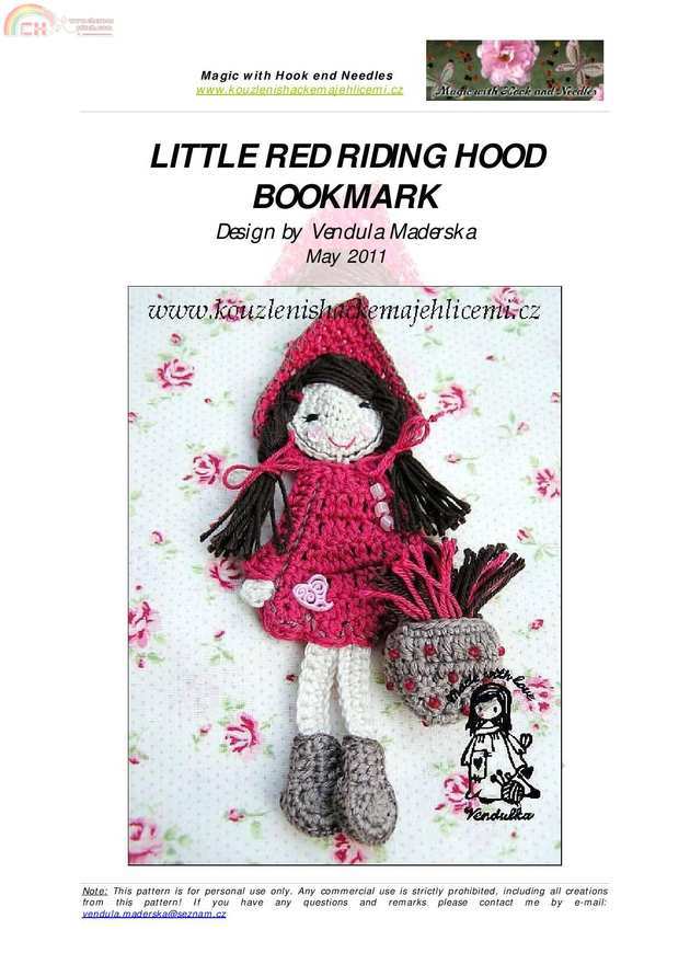 Little Red Riding Hood Bookmark