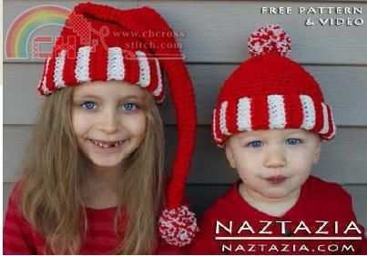 christmas santa hat & beanie.jpg