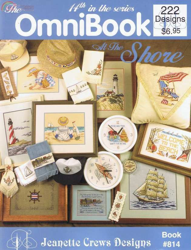 Jeanette Crews Designs - Omnibook 222 - At The Shore