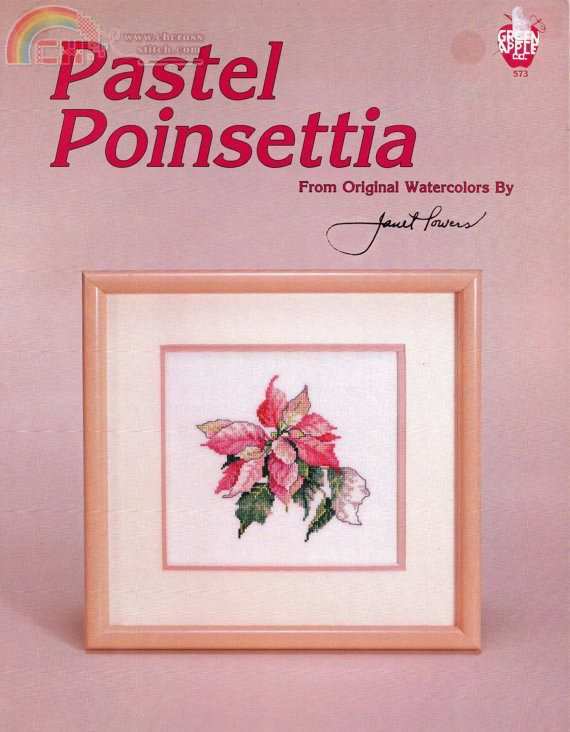 Green Apple - 573 - Janet Powers - Pastel Poinsettia