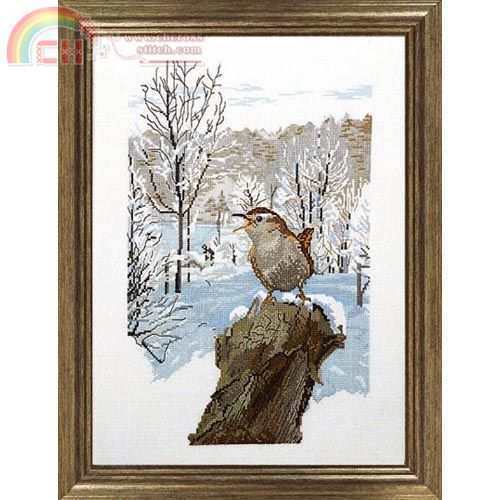 Permin of Copenhagen - 70-6112 - Wren In Winter