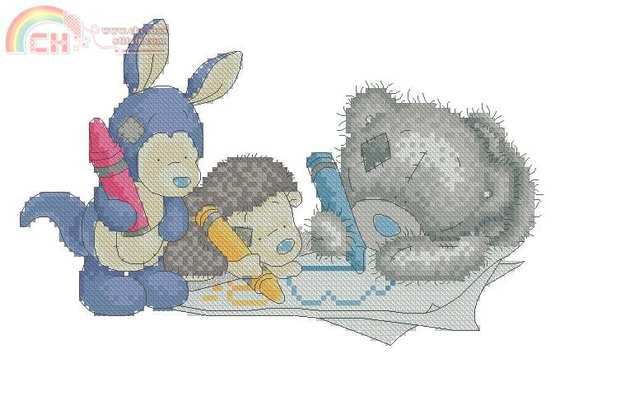 My Blue Nose Friends And Tatty Teddy.JPG