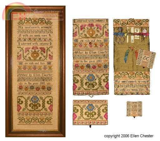 With my Needle - A Needleworkers Sampler Huswif (search)