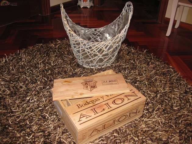 caja de vino