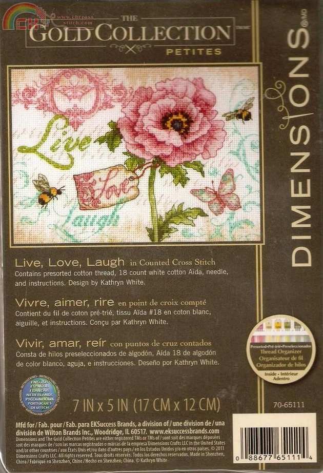 Dimensions 70-65111 Live, Love, Laugh.jpg