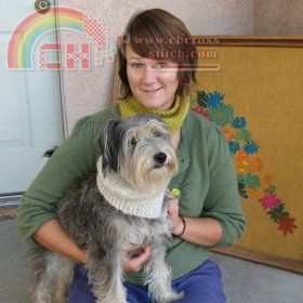 Kristen\'s Basic Neckie - Cowl Knitting Pattern from jimmybeanswool.com 2.jpg