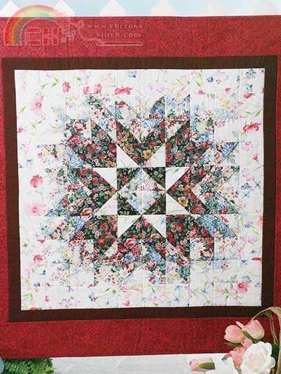 Floral Starburst Quilt