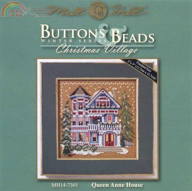 Mill Hill - Christmas Village - MH14-7301 Queen Anne House.jpg