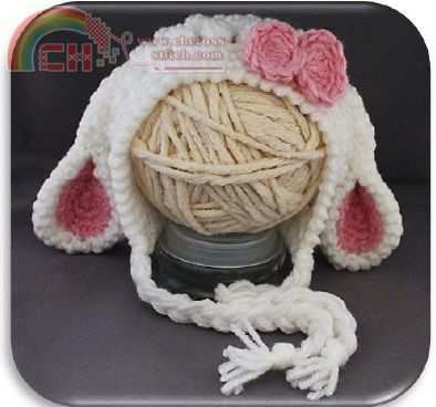 Lamb Lamb Bonnet Photo Prop