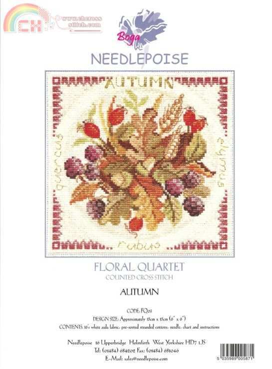 Needlepoise - Floral Quartet - Autumn.jpg