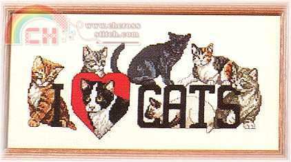 Jeanette Crews Designs - I Love Cats from Cattitudes 170.jpg