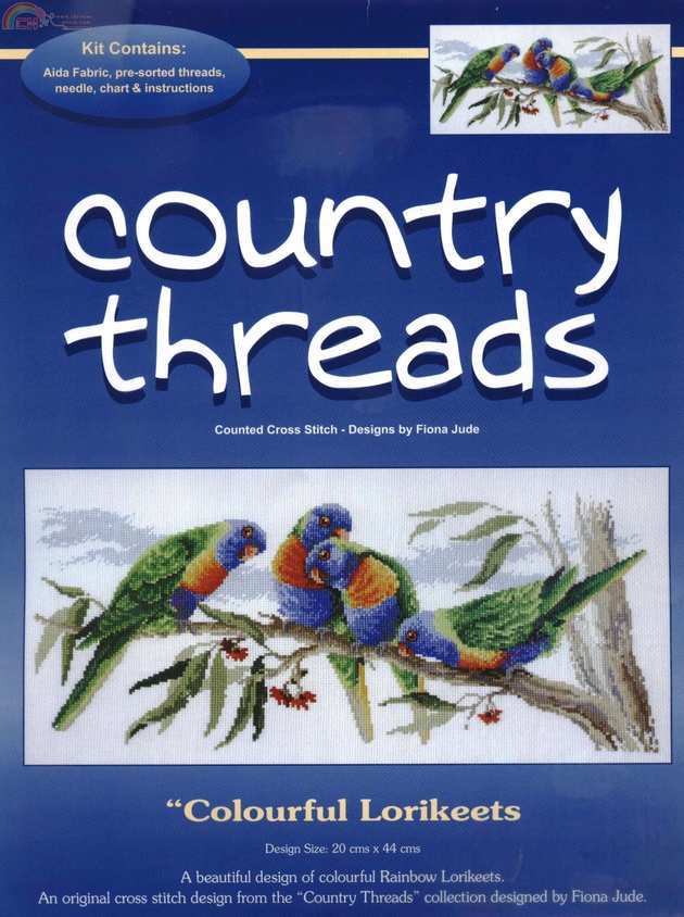 Country Threads-FJ1013 OK Colorful Lorikeets.jpg