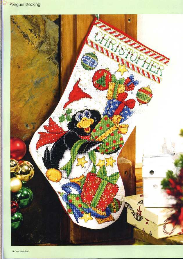 Penguin Stocking(CSGold87).jpg