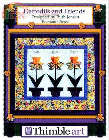 Thimble art-Daffodil and friends.jpg
