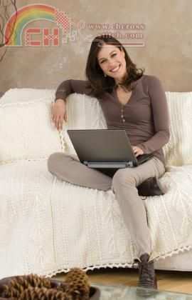 Cockleshells and Bobbles Throw and Pillow.jpg