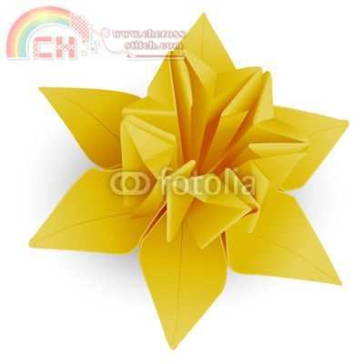 Origami Daffodil by elizelda.jpg