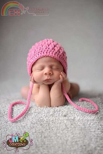 Ripple Baby Bonnet by Crochet by Jennifer.jpg