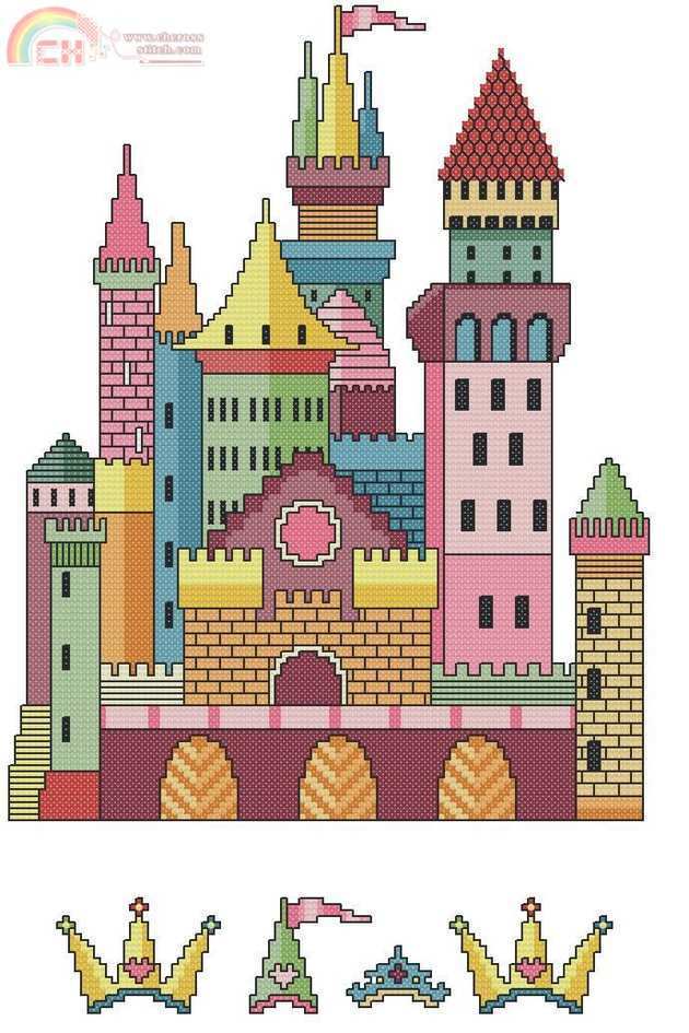 Castle from Cross Stitcher 244 christmas 2011 in .pat 2.jpg