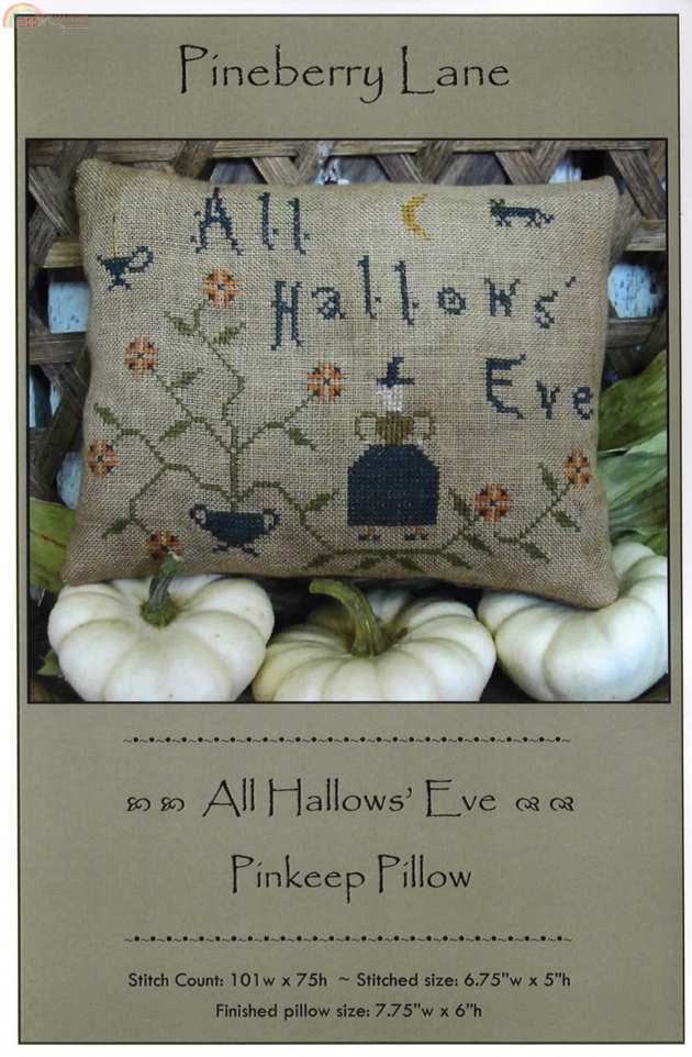 PineBerry Lane-All Hallow\' Eve Pinkeep Pillow.jpg