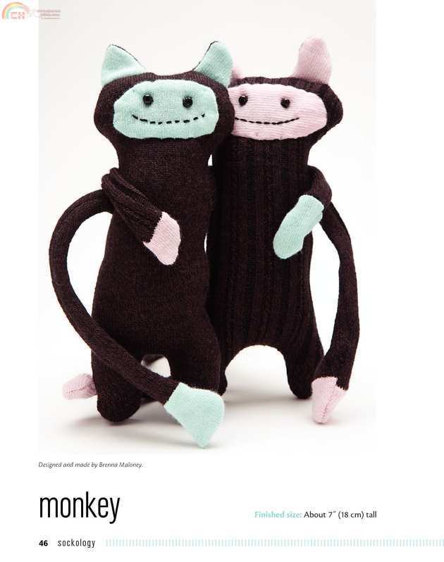 sockology16 new sock creatures cute - cuddly...weird - wild -46.jpg