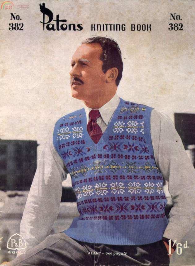 Patons - 382 - Vintage Men\'s Vests.jpg