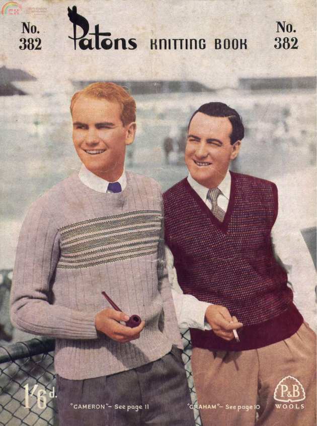 Patons - 382 - Vintage Men\'s Vests-20.jpg