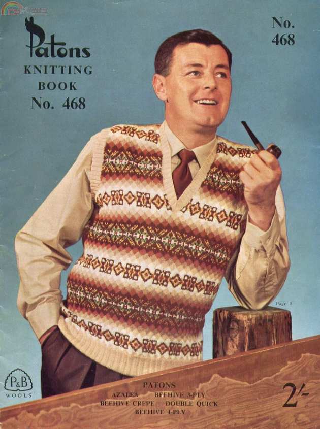 Patons - 468 - Vintage Men\'s Vests.jpg