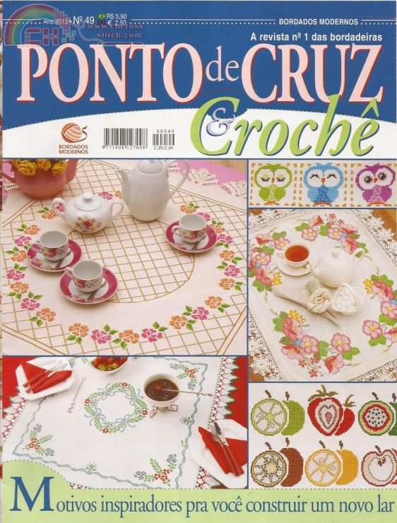 Ponto de Cruz & Croche n° 49 - 2013 1.jpg