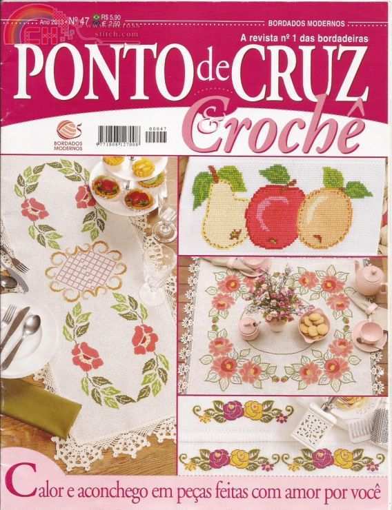 Ponto de Cruz & Croche n° 47 - 2013 1.jpg